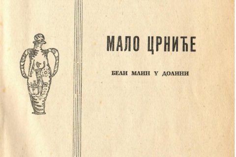 МАЛО ЦРНИЋЕ – БЕЛИ МЛИН У ДОЛИНИ МЛАВЕ